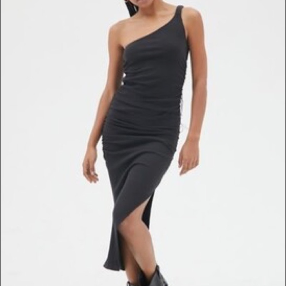 UO one shoulder maxi dress